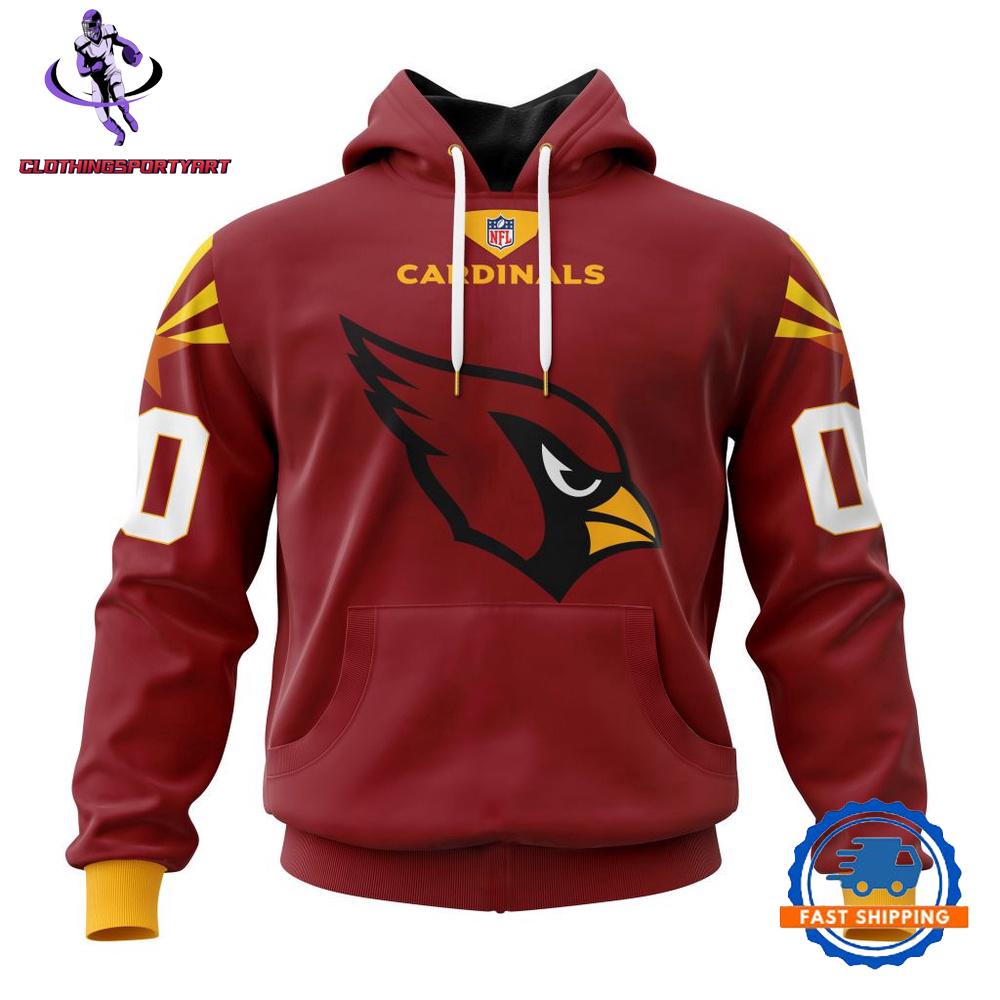 Arizona Cardinals Football Team New Color Design Hoodie
