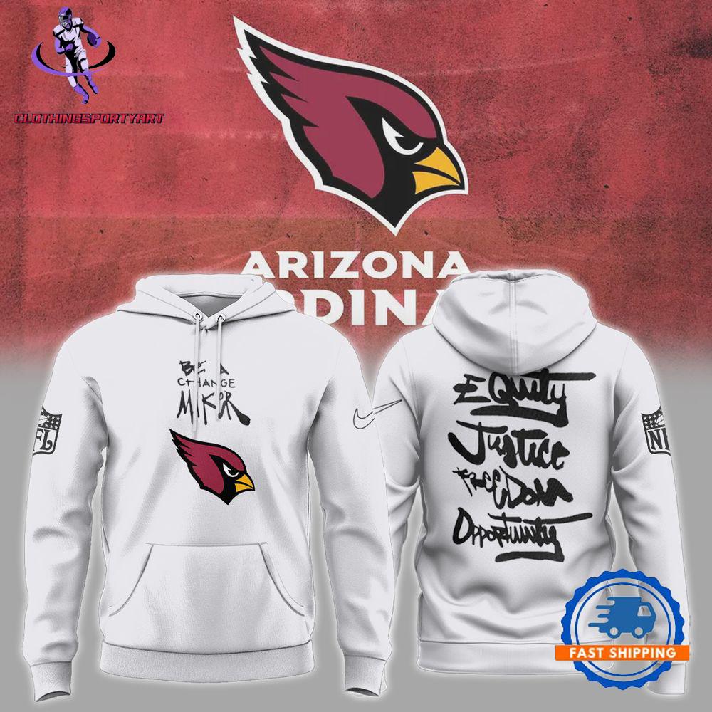 Arizona Cardinals Inspire Inspire Be A Change Maker NFL Hoodie