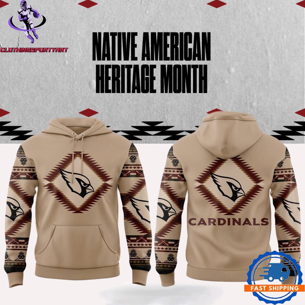 Arizona Cardinals Native American Heritage Month Hoodie