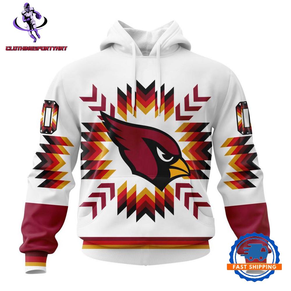 Arizona Cardinals Special Native Pattern Hoodie