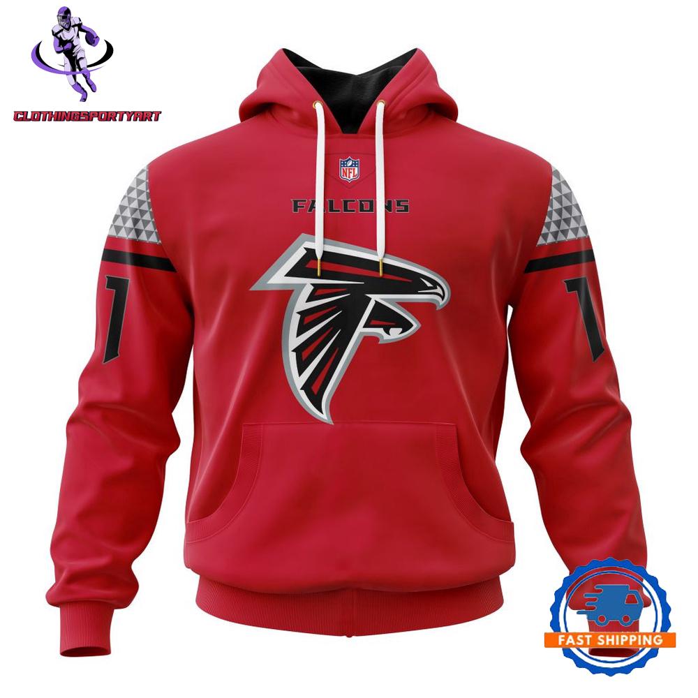 Atlanta Falcons Football Team New Color Design Hoodie