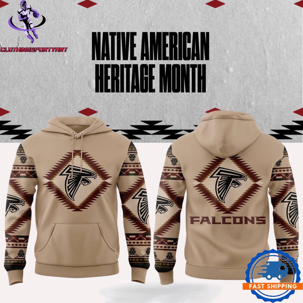 Atlanta Falcons Native American Heritage Month Hoodie
