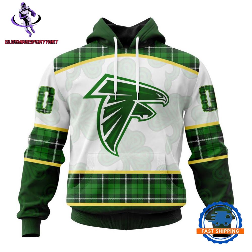 Atlanta Falcons St. Patricks Day Hoodie