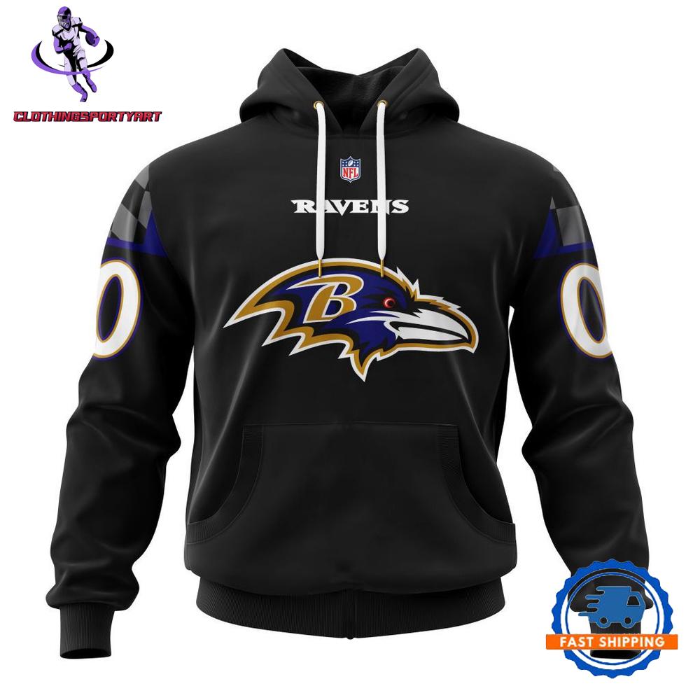 Baltimore Ravens Alternate Design Concept Hoodie