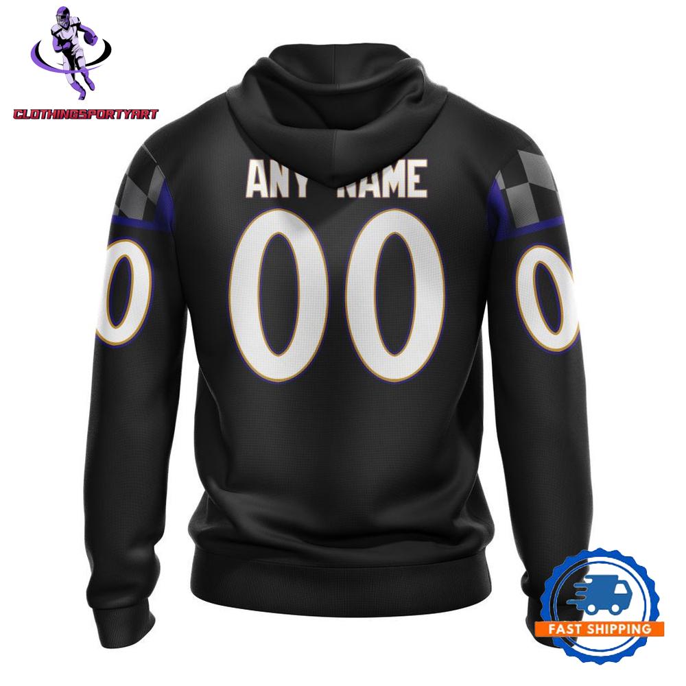 Baltimore Ravens Alternate Design Concept Hoodie Baltimore Ravens Alternate Design Concept Hoodie