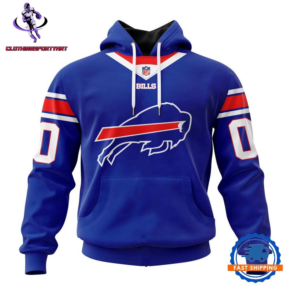Buffalo Bills Alternate Design Concept Hoodie