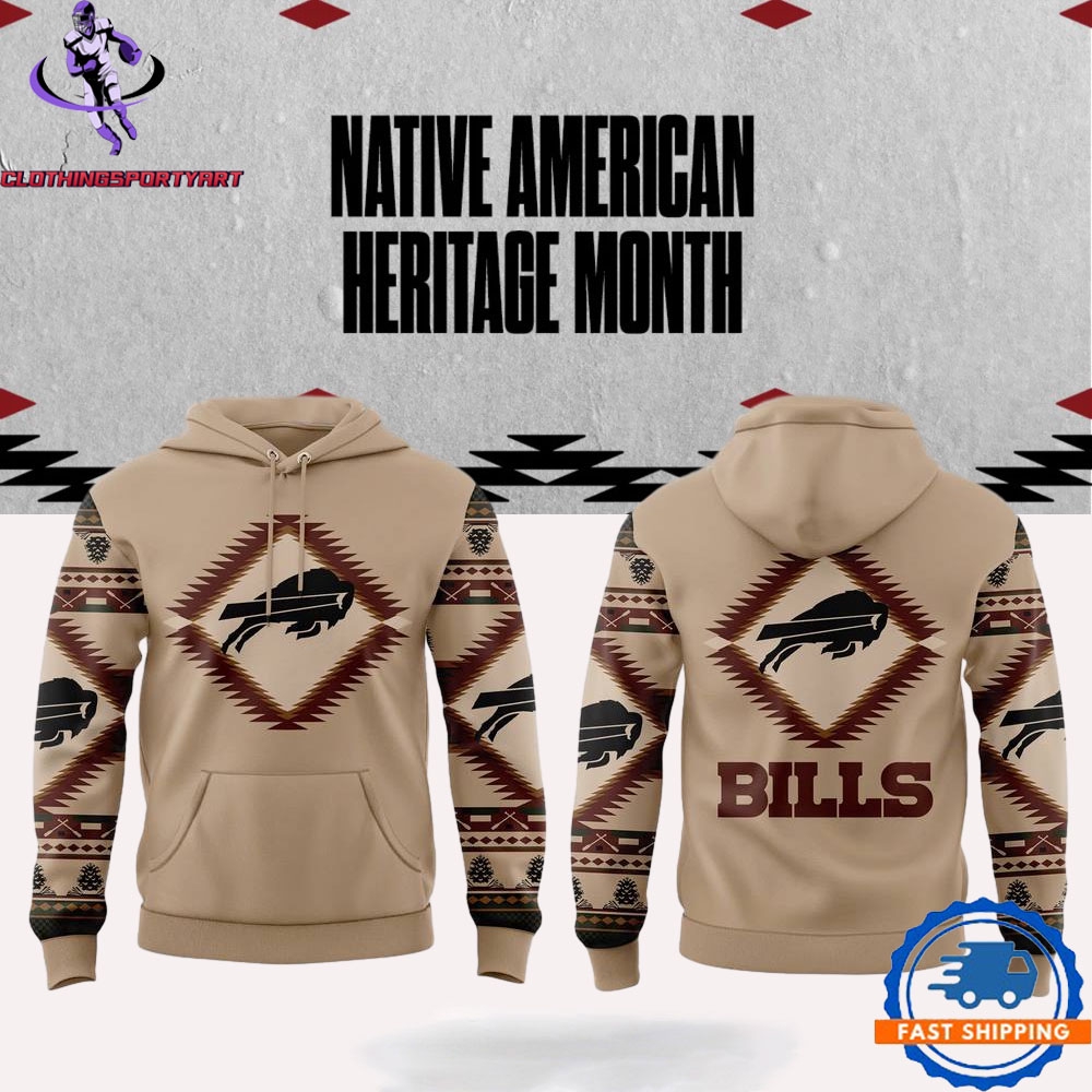 Buffalo Bills Native American Heritage Month Hoodie