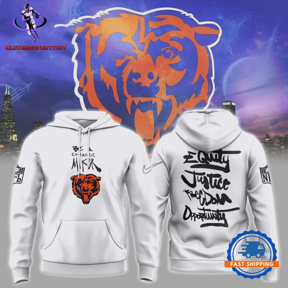 Chicago Bears Inspire Inspire Be A Change Maker NFL Hoodie
