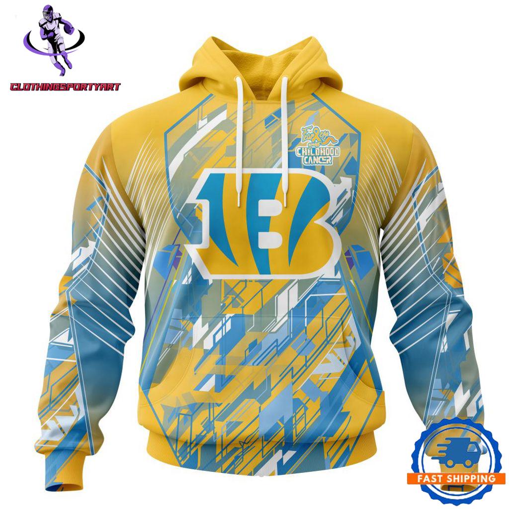 Cincinnati Bengals Breast Cancer Hoodie