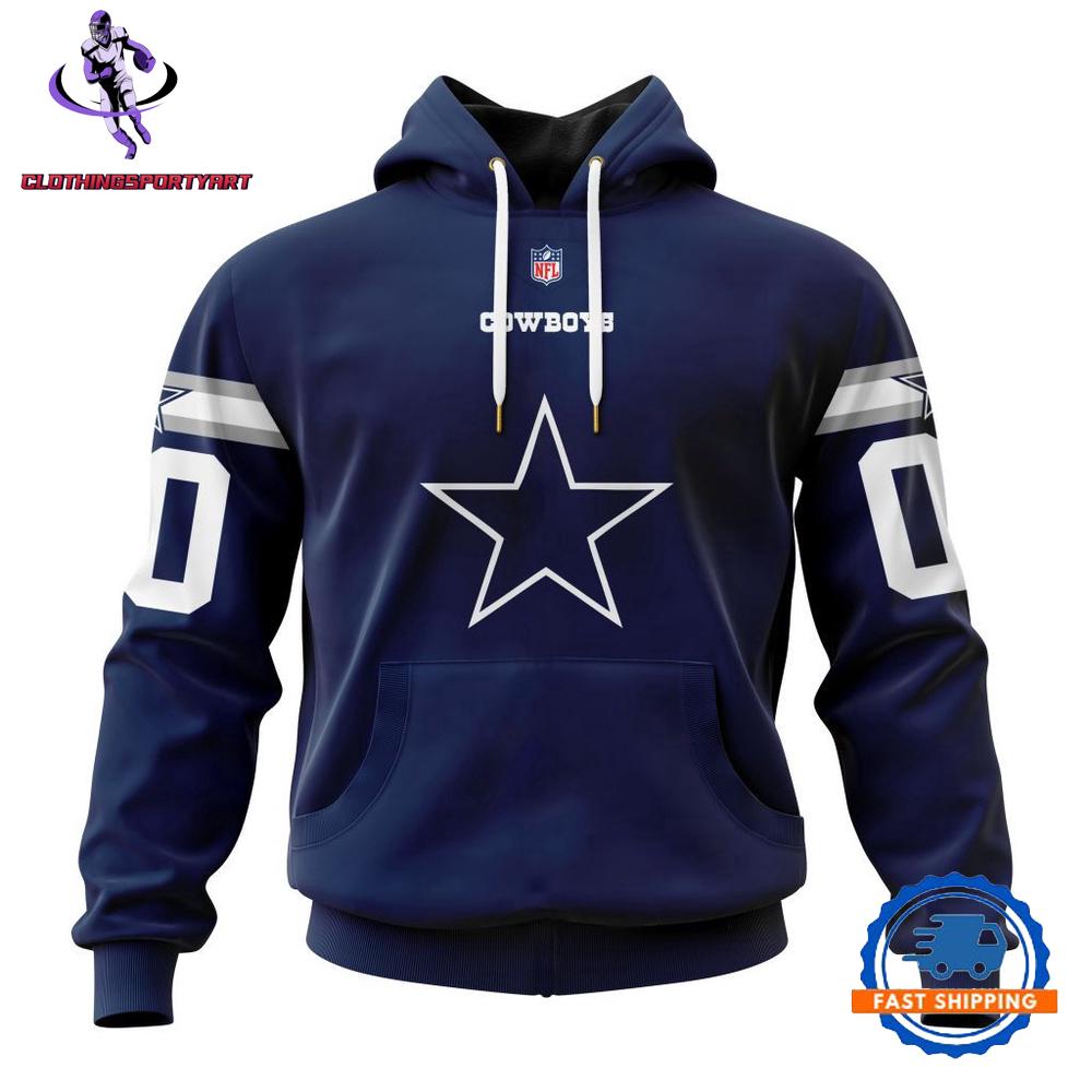 Dallas Cowboys Football Team New Color Design Hoodie