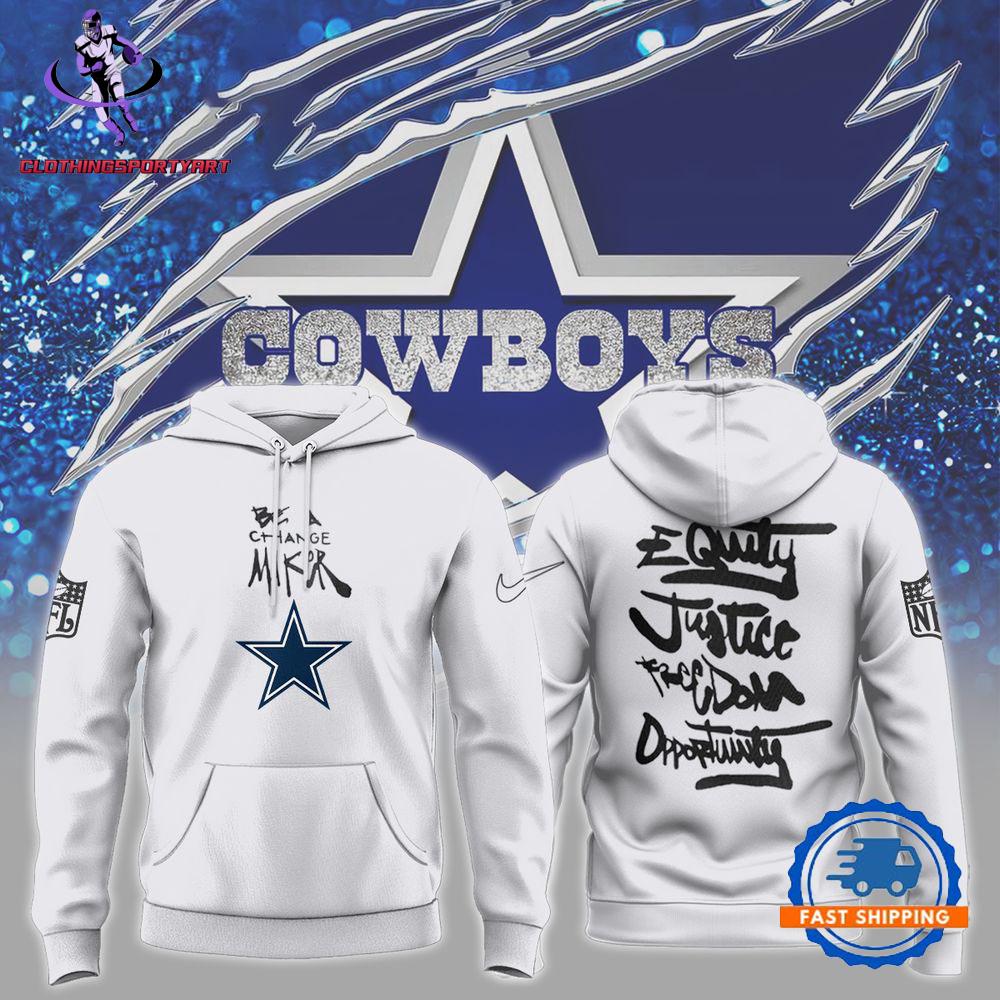 Dallas Cowboys Inspire Inspire Be A Change Maker NFL Hoodie