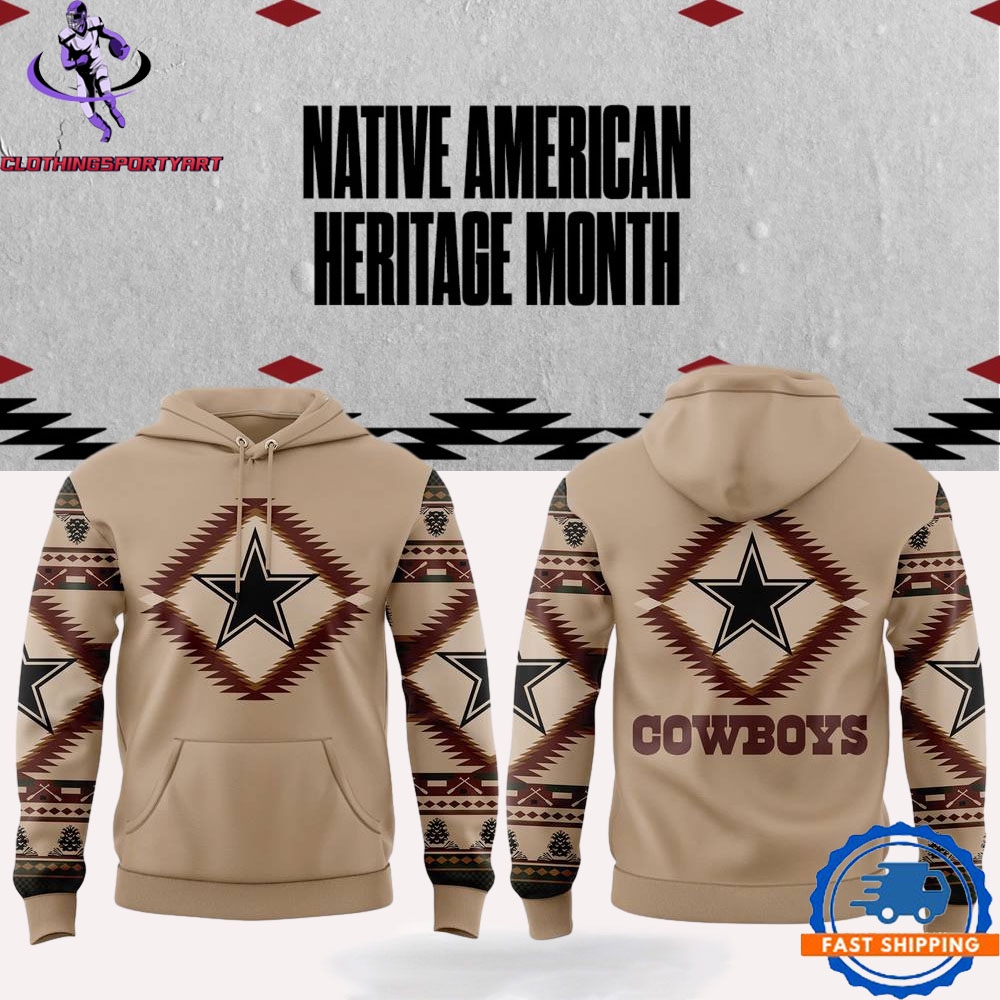 Dallas Cowboys Native American Heritage Month Hoodie