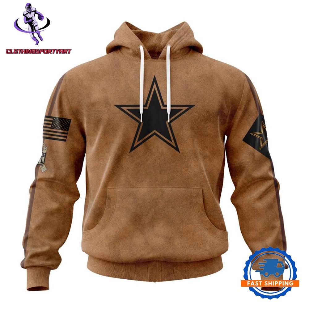 Dallas Cowboys Salute To Service For Veterans Day Hoodie