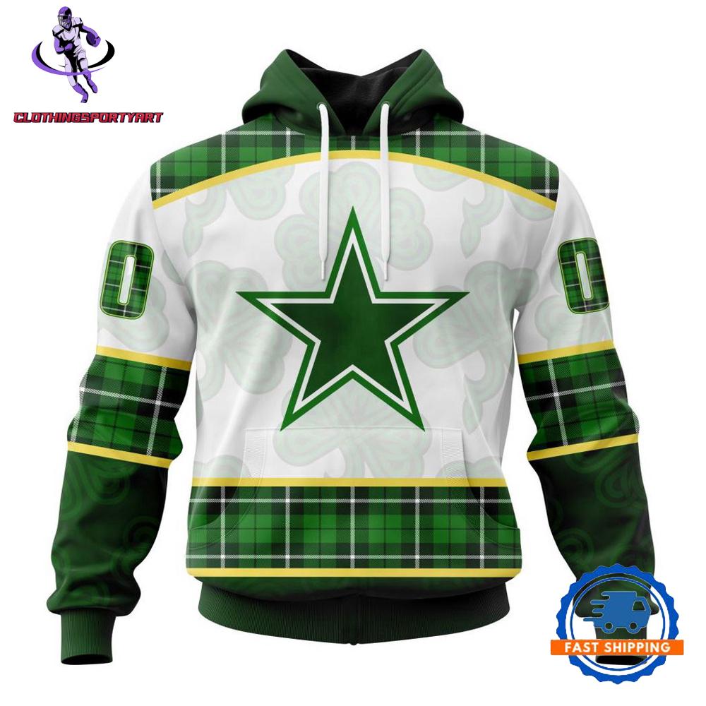 Dallas Cowboys St. Patricks Day Hoodie