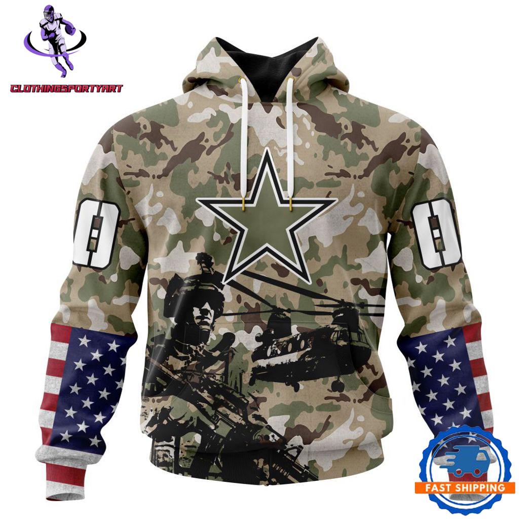 Dallas Cowboys Veterans Hoodie