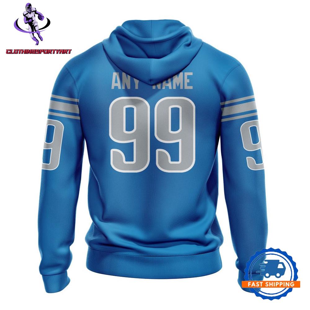 Detroit Lions Football Team New Color Design Hoodie Detroit Lions Football Team New Color Design Hoodie