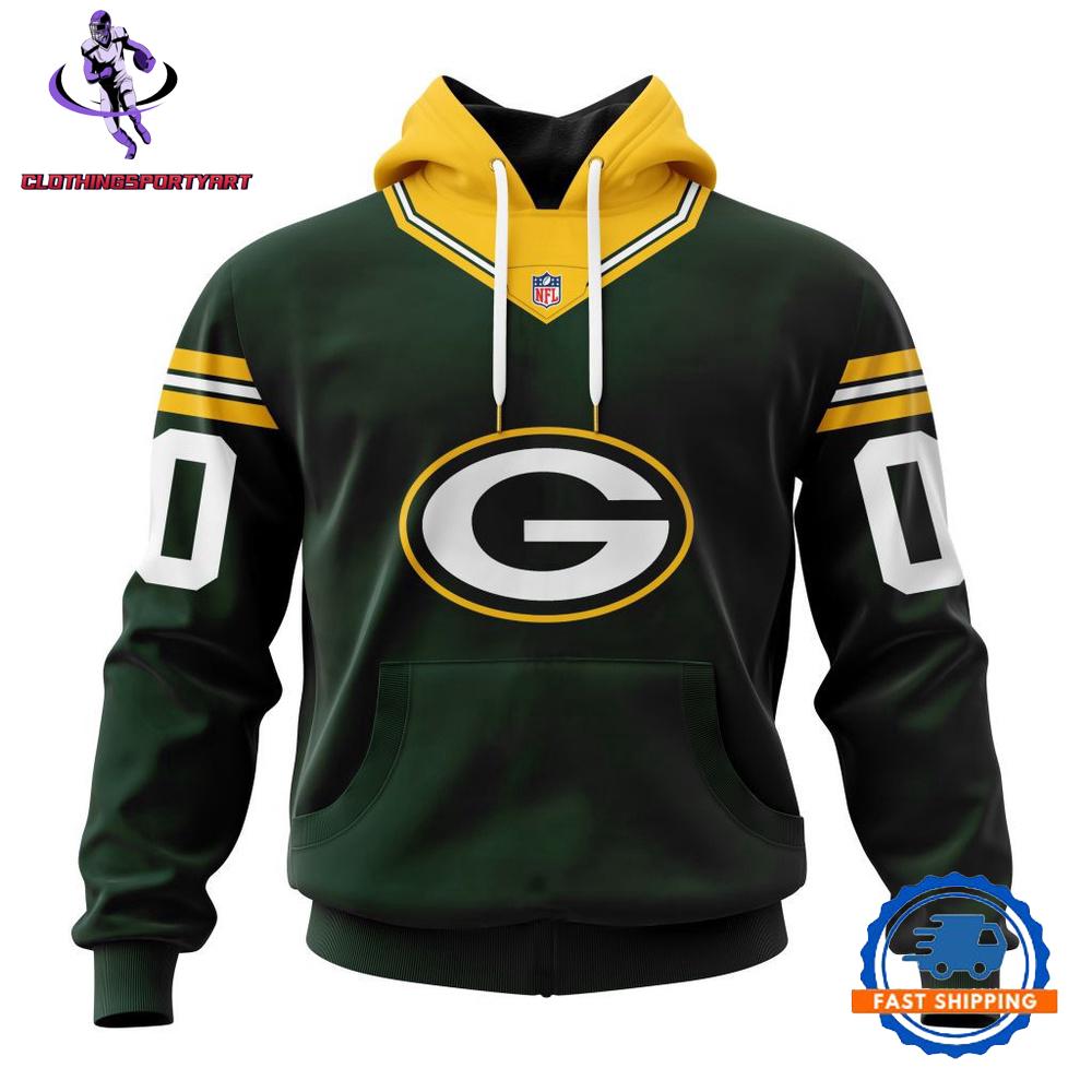 Green Bay Packers Alternate Design Concept Hoodie