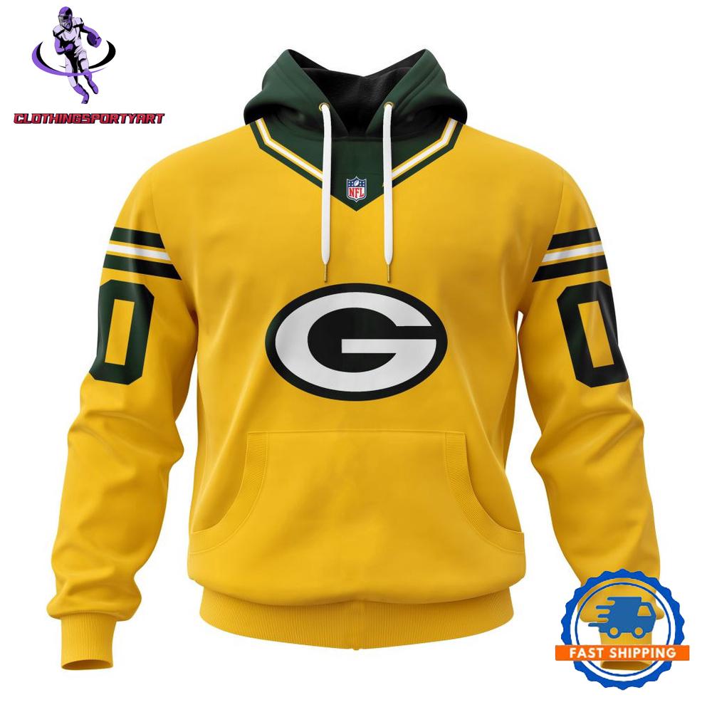 Green Bay Packers Football Team New Color Design Hoodie