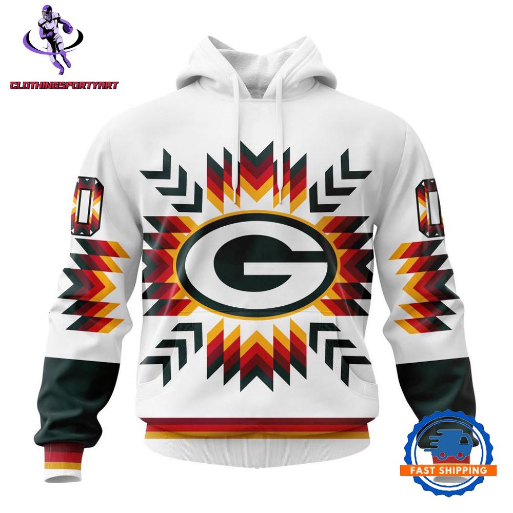Green Bay Packers Special Native Pattern Hoodie