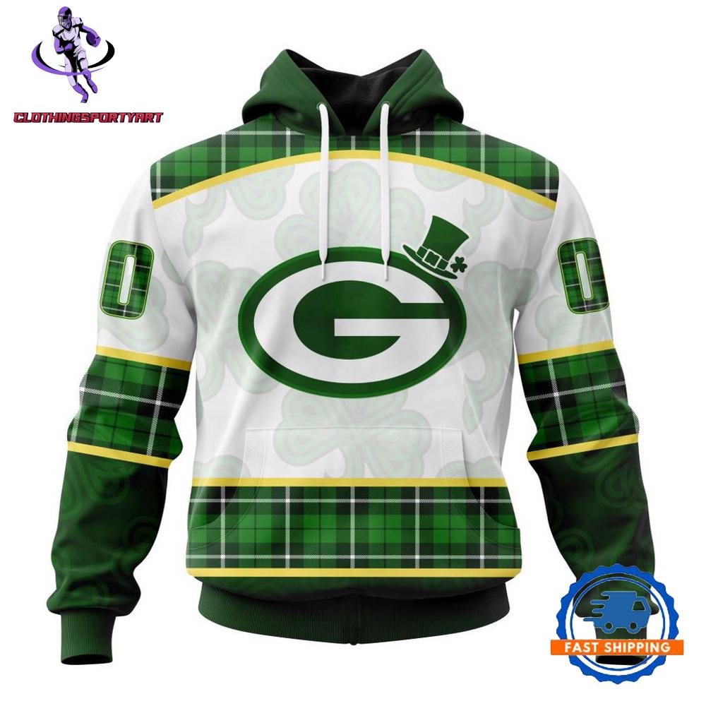 Green Bay Packers St. Patricks Day Hoodie