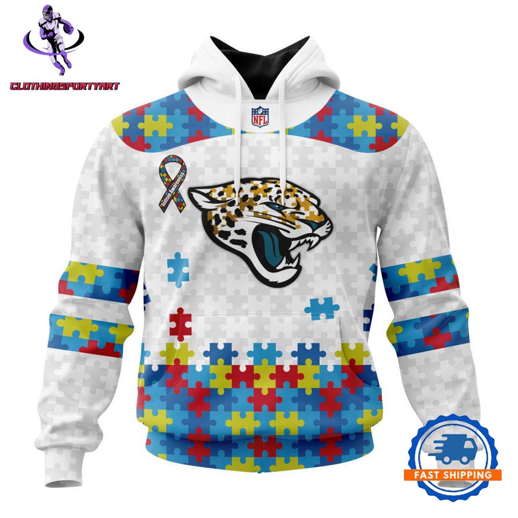 Jacksonville Jaguars Autism Awareness Hoodie