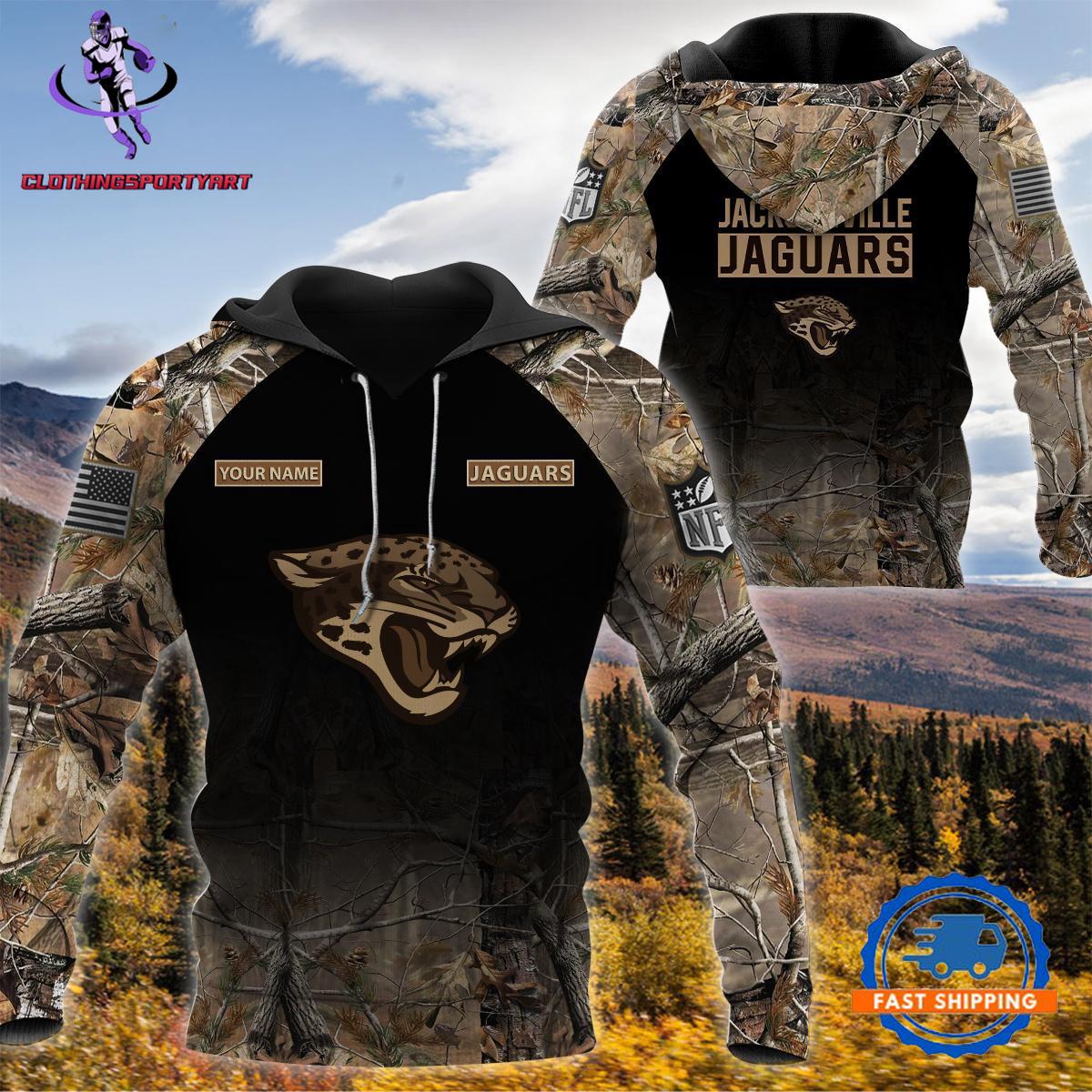 Jacksonville Jaguars Hunting Camo Hoodie