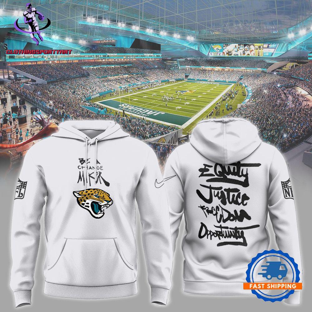 Jacksonville Jaguars Inspire Inspire Be A Change Maker NFL Hoodie
