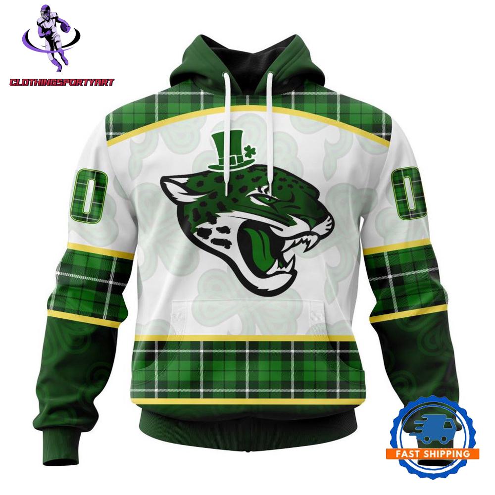 Jacksonville Jaguars St. Patricks Day Hoodie