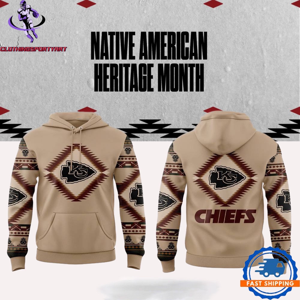Kansas City Chiefs Native American Heritage Month Hoodie