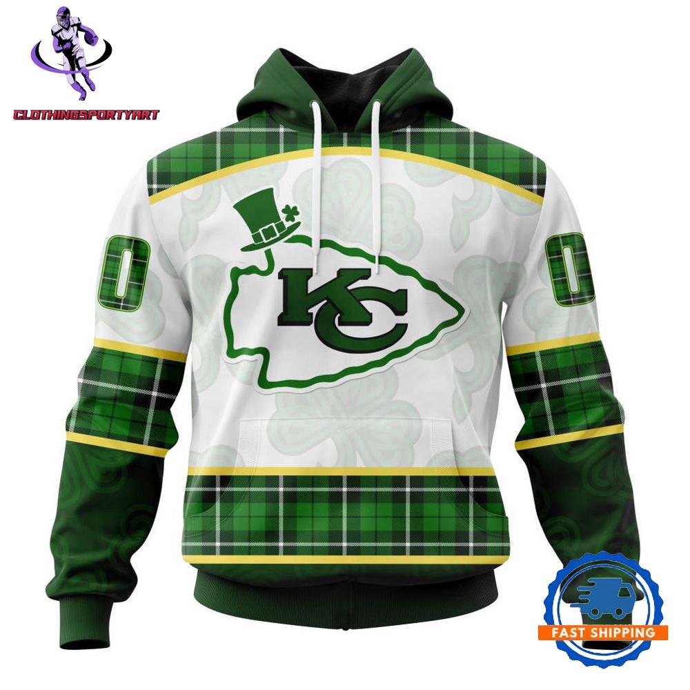 Kansas City Chiefs St. Patricks Day Hoodie