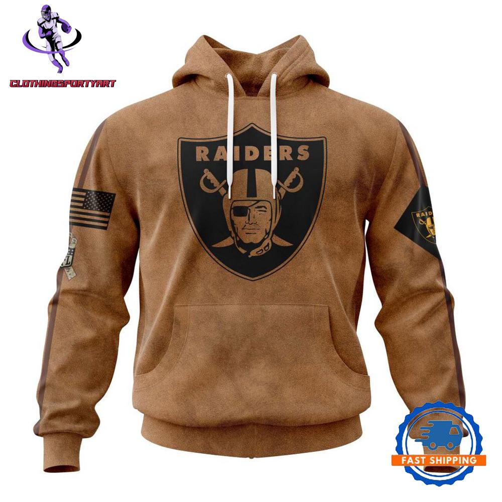 Las Vegas Raiders Salute To Service For Veterans Day Hoodie