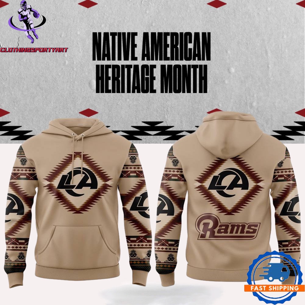 Los Angeles Rams Native American Heritage Month Hoodie