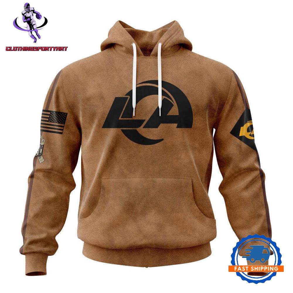 Los Angeles Rams Salute To Service For Veterans Day Hoodie