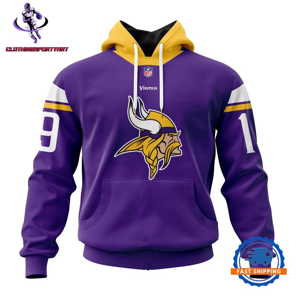 Minnesota Vikings Alternate Design Concept Hoodie