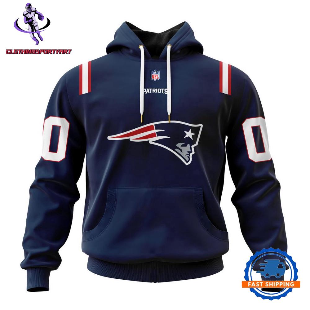 New England Patriots Alternate Design Concept Hoodie