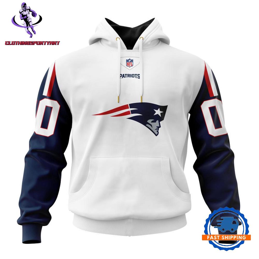 New England Patriots Football Team New Color Design Hoodie