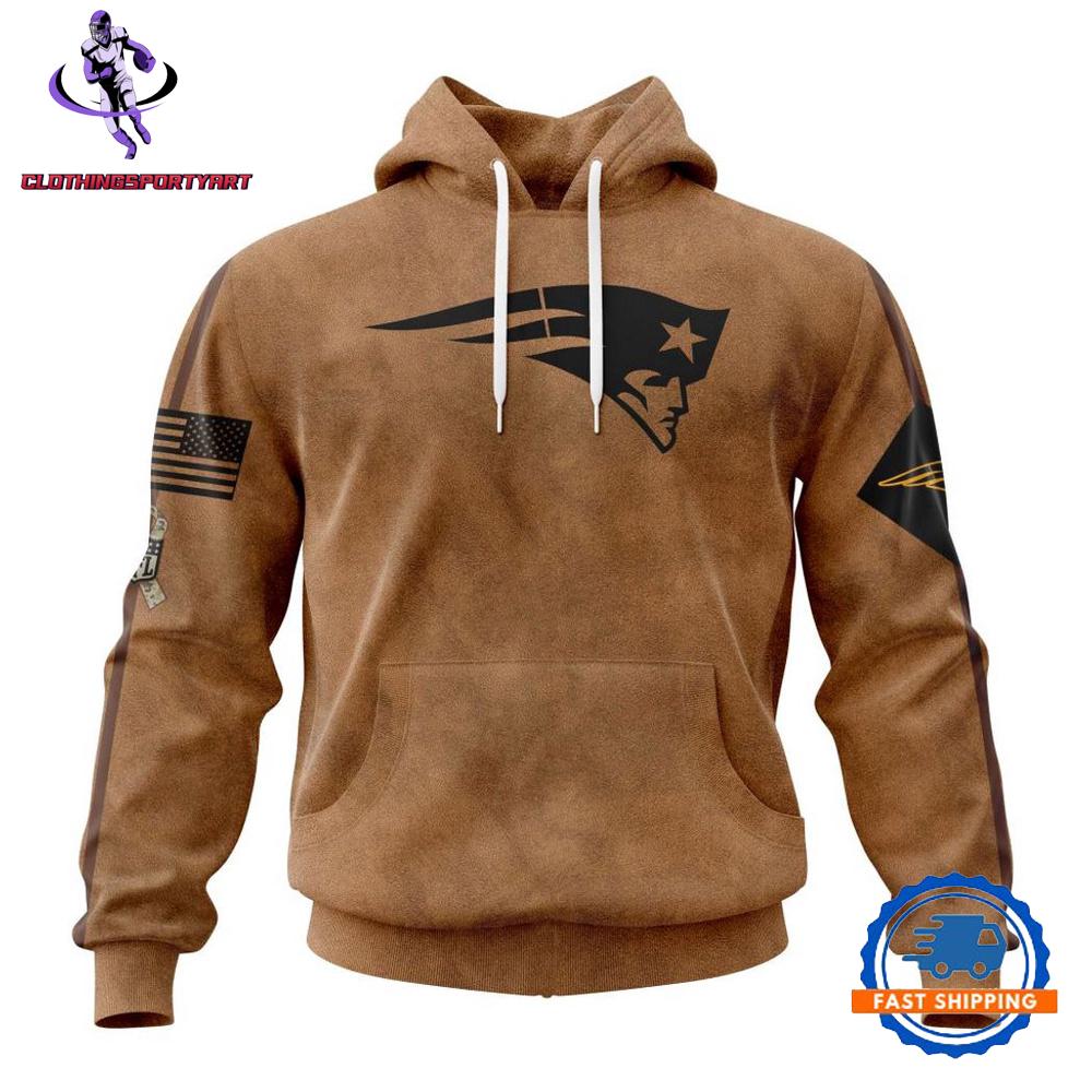 New England Patriots Salute To Service For Veterans Day Hoodie