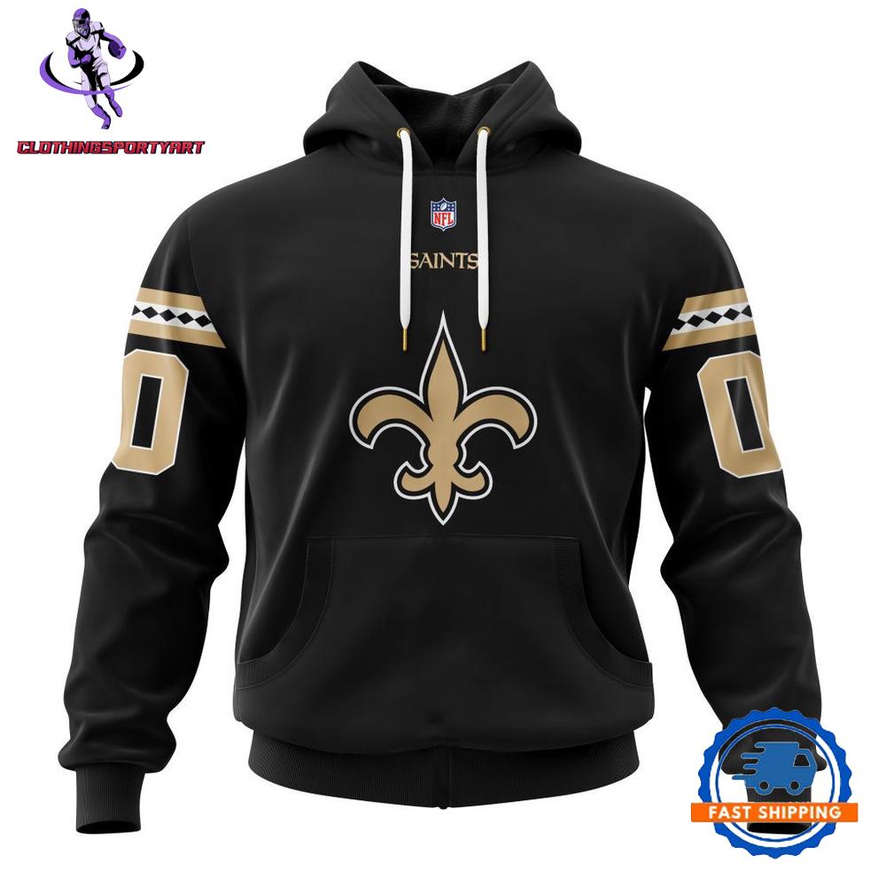 New Orleans Saints Alternate Design Concept Hoodie