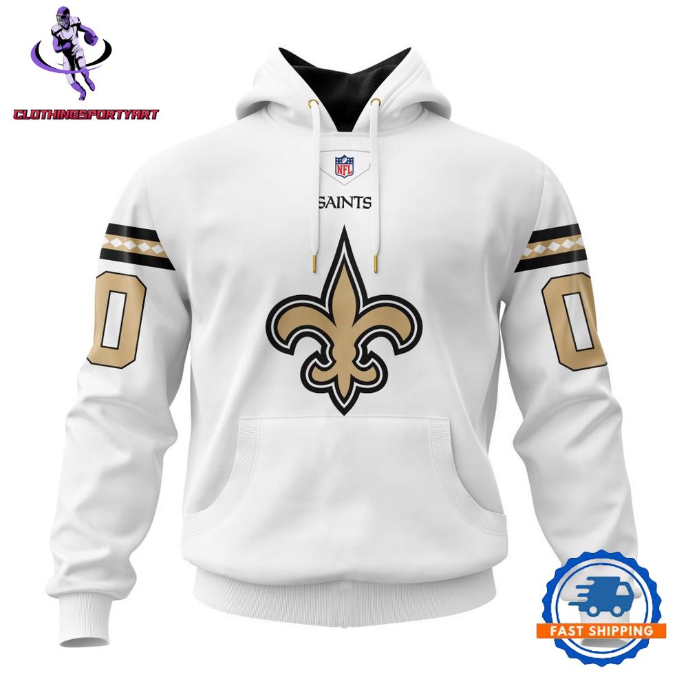 New Orleans Saints Football Team New Color Design Hoodie