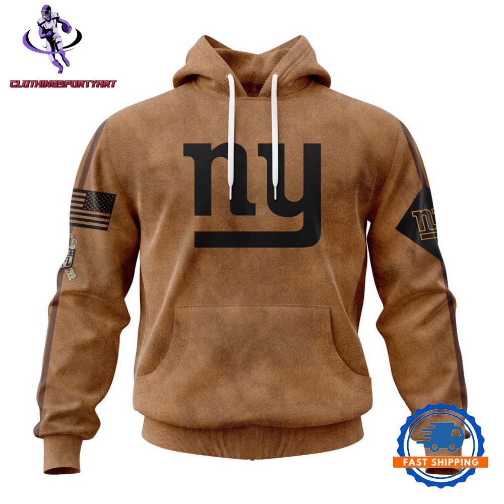 New York Giants Salute To Service For Veterans Day Hoodie