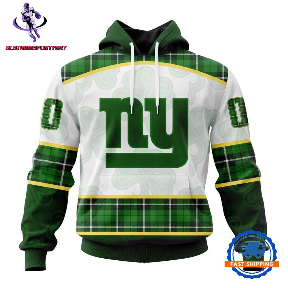 New York Giants St. Patricks Day Hoodie