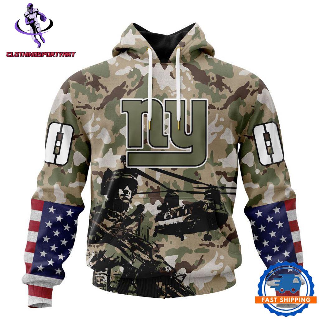 New York Giants Veterans Hoodie