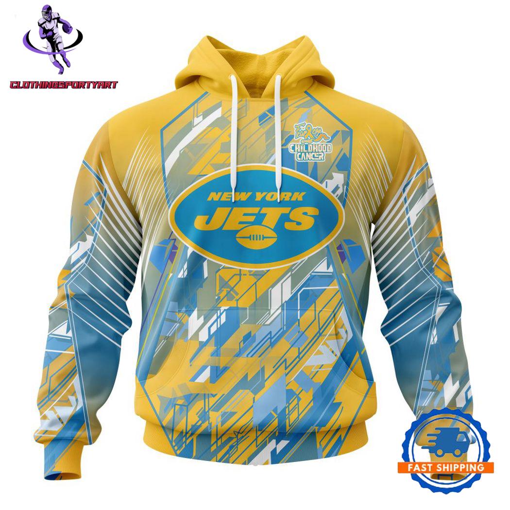 New York Jets Breast Cancer Hoodie