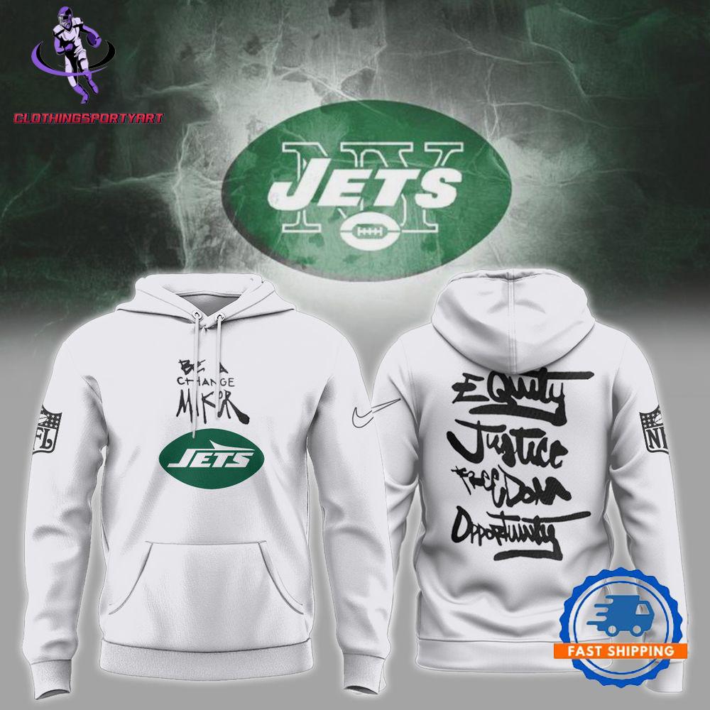New York Jets Inspire Inspire Be A Change Maker NFL Hoodie