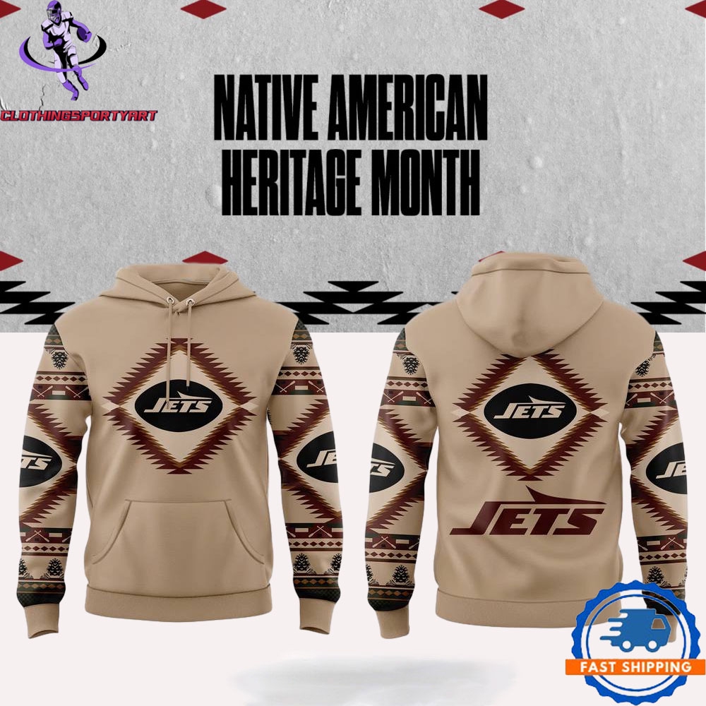 New York Jets Native American Heritage Month Hoodie