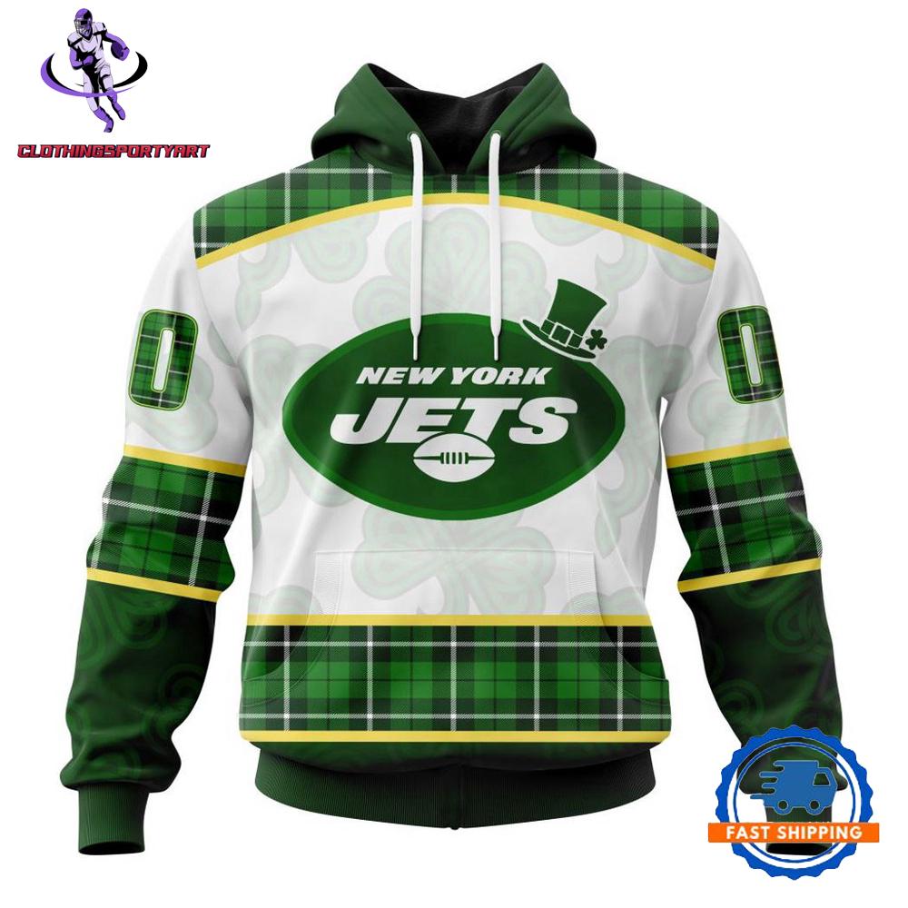 New York Jets St. Patricks Day Hoodie