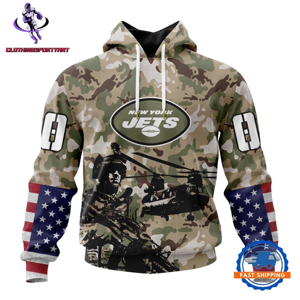 New York Jets Veterans Hoodie
