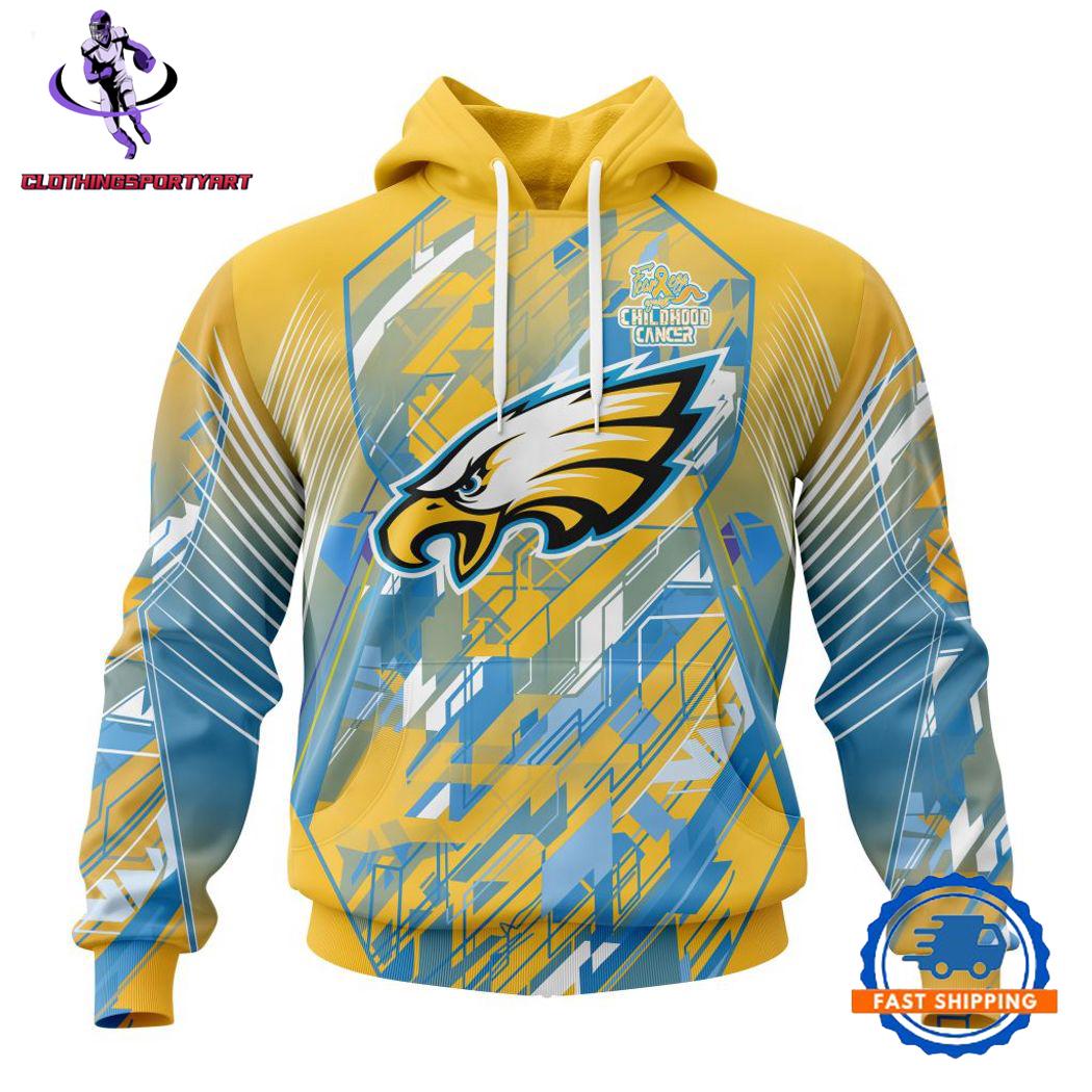 Philadelphia Eagles Breast Cancer Hoodie