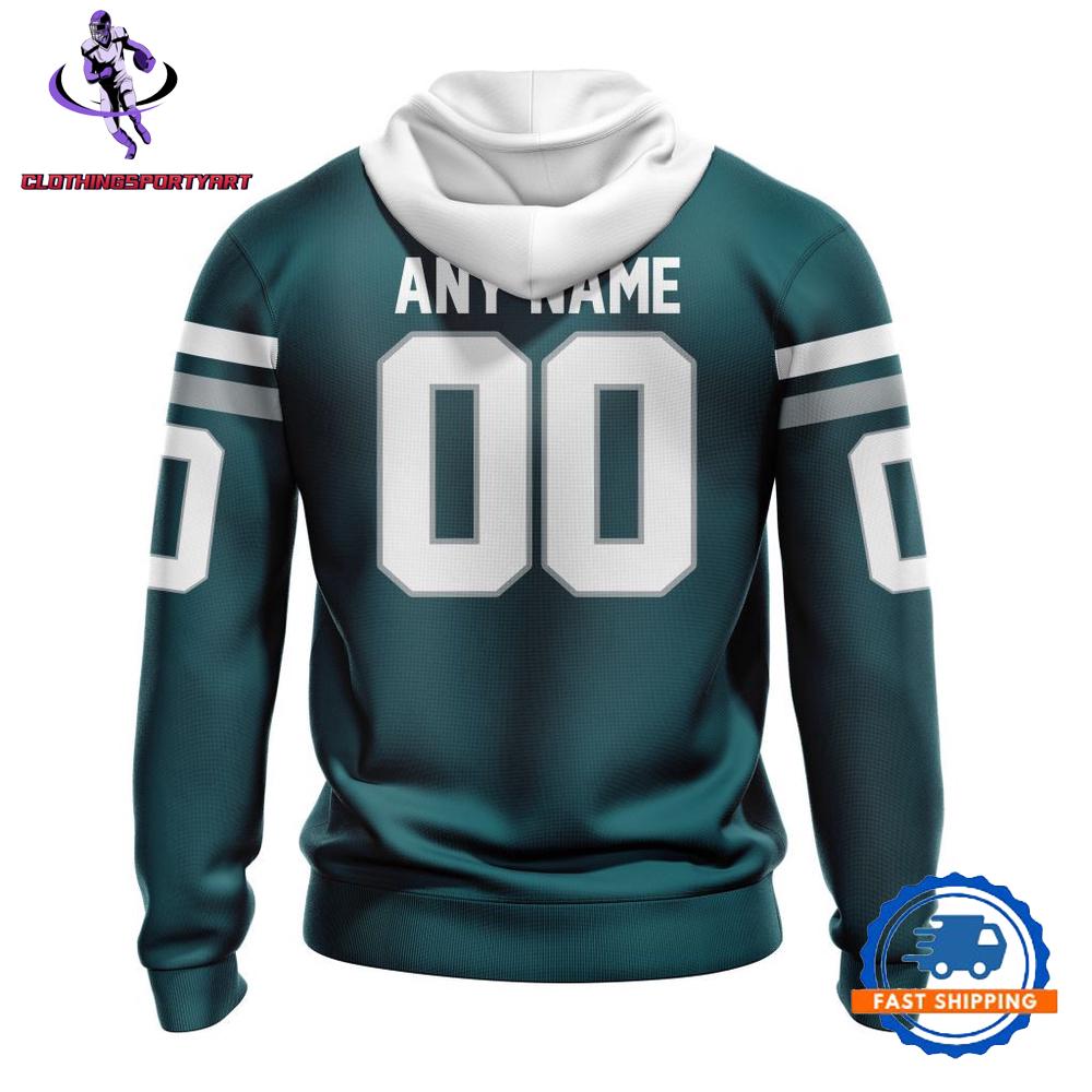 Philadelphia Eagles Football Team New Color Design Hoodie Philadelphia Eagles Football Team New Color Design Hoodie