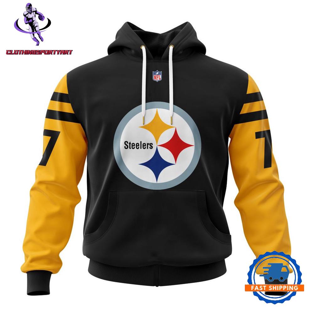 Pittsburgh Steelers Football Team New Color Design Hoodie